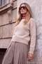 Wardrobe Essentials Beige Mohair Look Soft Textured Special Quality Knitwear Sweater Twoaw27Kz00102 - 3