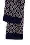 Navy Blue Geometric Patterned Viscose Woven Pajama Set Thmaw27Pt00081 - 6