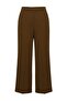 Haki Özel Koleksiyon Dökümlü Wide Leg/Geniş Paça Kumaş Pantolon TWOSS26PL00054 - 8