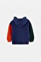 Navy Blue Boys' Printed Knitted Sweatshirt Tkdaw27Sw00029 - 6