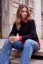 Wardrobe Essentials Black Moheir Look Soft Textured Special Quality Knitwear Sweater Twoaw27Kz00102 - 4