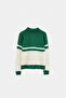 Yeşil Erkek Çocuk Nakışlı Kazak TKDAW27KZ00017 - 8
