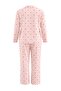 Pink Pepper Patterned Checkered Large Size Woven Pajama Set Tbbaw27Ai00048 - 6