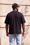 Plus Size Black Wardrobe Essentials Drop Shoulder Interlock Buttoned Knitted T-Shirt Tmnaw27Bf00001 - 4