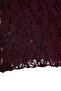 Mürdüm Fitted/Vücuda Oturan Reglan Kol Dantel Uzun Kollu Esnek Örme Bluz TWOAW26BZ00048 - 3