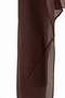 Brown Asymmetric Cut Unlined Chiffon Cape Party Woven Plus Size Blouse Tbbss26Af00313 - 2