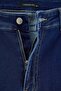 Koyu Mavi Yüksek Bel Flare Yumuşak Ekstra Esneyen Örme Kot/Jeans TBBAW27CJ00025 - 5