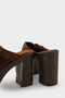 Edith Platform Ankle Strap Women's Sabo Slippers - 3