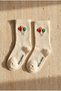 Kids' printed 4-pack ankle socks - ecru - 5