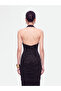 Halter Yaka Maxi Elbise - 3