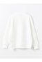Nevavm Men's Sweatshirt with Oval Collar and Long Sleeves - 6