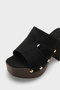 Jelene Platform Single Strap Women's Sabo Slipper - 2