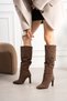 Cng-200 Bellows Thin Heel Long Boots - 3