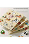 Farm Montessori Early Education Geometry Beginner Puzzle Board, Hand-Held Fixed Board Puzzle Develop - 3