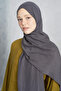 Rami shawl - anthracite - 5