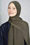 Rami shawl - khaki - 4