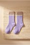 Girl's 5-pack school socks, assorted colors - 5
