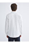 Southblue Blue Regular Fit Long Sleeve Striped Dobby Men's Shirt - 4