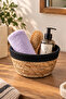 15292 Multi-Purpose Round Decorative Wicker Basket Organizer Bread Basket - 2