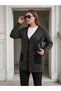 Classic Knitted Buttoned Jacket