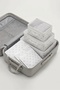 6-Piece Ribbon Patterned Baby Hospital Discharge Luggage Organizer Set - 3