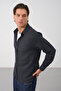 Men's Linen Oversize Relaxed Fit Long Sleeve Summer Shirt - 3