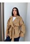 Lined Belted Trench Coat - 2