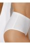 Polfa Model Laser Cut Non-Visible Marking Invisible Silicone Bato Panty Corset White Color - 7