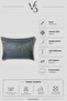 Cushion Cover Patterned Jacquard - Double-Sided Piping 35X50 cm Smoked - 5