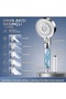 Water-Saving Anti-Limescale Shower Set with 10 Replacement Filters - 6
