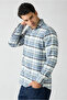 Long Sleeve Regular Fit Plaid Wool Flannel Lumberjack Winter Shirt - 3