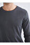 Peak New Season Crew Neck Basic Long Sleeve Men's T-Shirt - 3