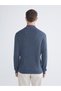Lcwaikiki Classic Petrol High Collar Men's Knitwear Sweater - 4