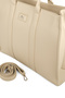 Women's Strap Handbag Cream - 3