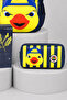 Licensed Yellow Collection 3D Printed Small Size Kindergarten, Nutrition, and Pencil Bag Set - 3