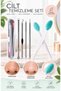 4-Piece Comedone Stainless Blackhead and Acne Cleaner + Blackhead Cleaner Lip Exfoliating Brush