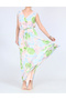 Rochie lunga, Floral print - 2