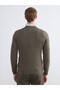 Esvab • Modern & Distinctive Zero Roba Collar Men's Knitwear Sweater - 5