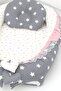 Babynest Baby Sleeping Bed 0-2 Years Old Breastfeeding Pillow 60X60 cm - 3