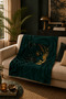 Shadow Leopard Multi-Purpose Fleece Blanket & Coverlet - 2