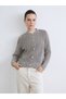 Alita City Lcwaikiki Classic Brown Knitwear Plain Women's Cardigan with a Difference