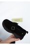 5513 Eren Shoes&Bag Genuine Leather Suede Buckle Detailed Thick Soled Women's Casual Shoes Real Leather Suede Black - 2