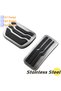 Stainless Steel Car Gas Brake Pedal Pads Cover for Ford New Mondeo Edge Fusion 2015 - 2022 Pedals P