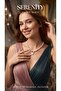 Heart Opal Stone Lacquer Coated Pearl Necklace - 2