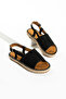 Women's Straw Sole Sandals - 2