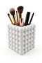Aesthetic Bubble Makeup Organizer - White