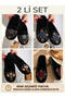 Pack of 2 - Closed Front Slippers and Home Slippers Dowry Bundle Set