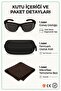 Wind Wind Protection Sports Model Sunglasses Black - 4