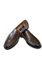2211 Model Men's Classic Calf Leather Shoes - Brown - 4