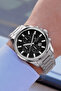 Gift Original Men's Wristwatch 3 ATM Waterproof Silver Color Steel Strap Dke2023c1 - 3